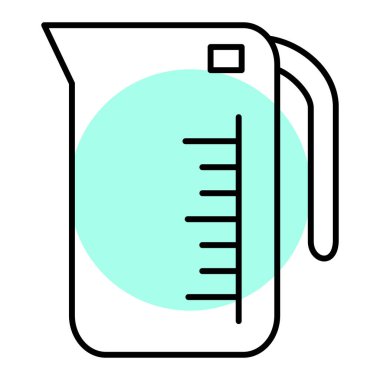 Modern b 'nin vektör illüstrasyonu karıştırıcı simgesinden yoksun