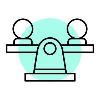 Bir çan simgesinin vektör illüstrasyonu