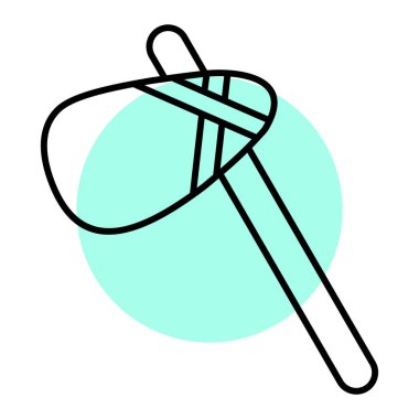 Modern b 'nin vektör illüstrasyonu eksik simgesi