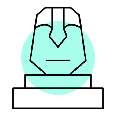 Modern b 'nin vektör illüstrasyonu eksik simgesi