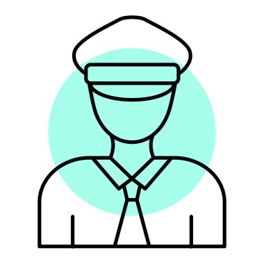 man simgesi vektör illüstrasyonu