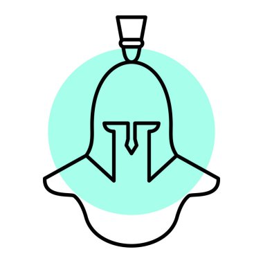 Ortaçağ çantasının vektör çizimi