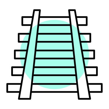 Merdiven ikonu. Web için merdiven vektör simgelerinin özet çizimi