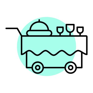 servis servis simgesi vektör illüstrasyonuName