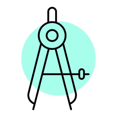 Pusula simgesi vektör resimlemesi