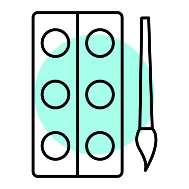 kalem simgesi vektör illüstrasyonu