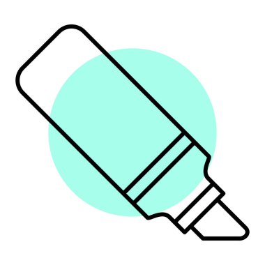 kalem simgesi vektör illüstrasyonu