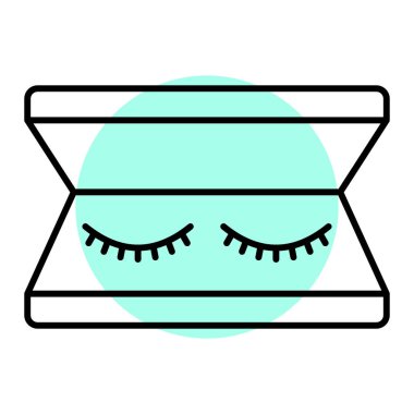 güzellik konsepti, vektör çizimi basit tasarım