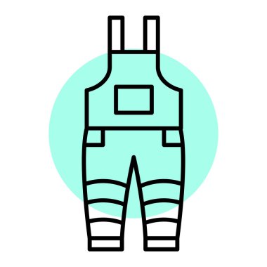 Bir spor simgesinin vektör illüstrasyonu