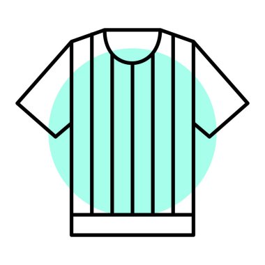 futbol forması simgesi vektör illüstrasyon tasarımı