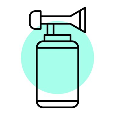 Su şişesi ikonu. Web için bira temizleyici vektör çizgisi simgelerinin ana hatları