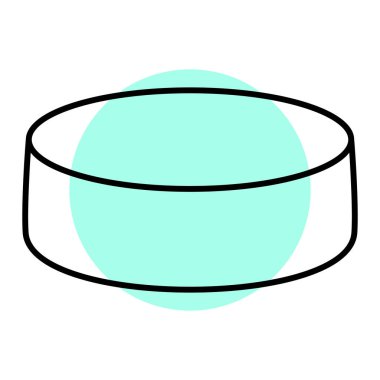 Yiyecek ve içecek sembolünün vektör çizimi. Web sitesi için spor ve fitness stoku simgesi.