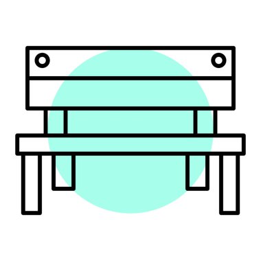 bank ikonu vektör illüstrasyonu