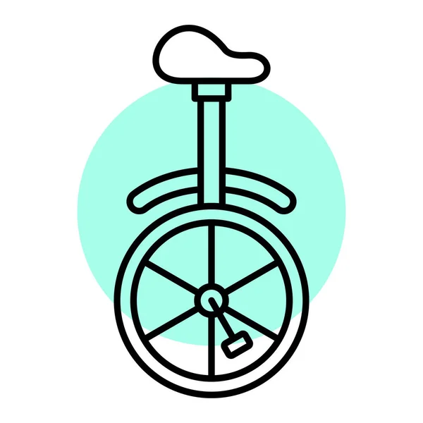 Векторна Ілюстрація Піктограми Ретро Велосипеда — стоковий вектор