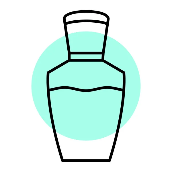 Vector Illustration Bottle Water Icon — Stock Vector