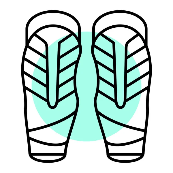 Gambar Vektor Dari Sepasang Sepatu - Stok Vektor