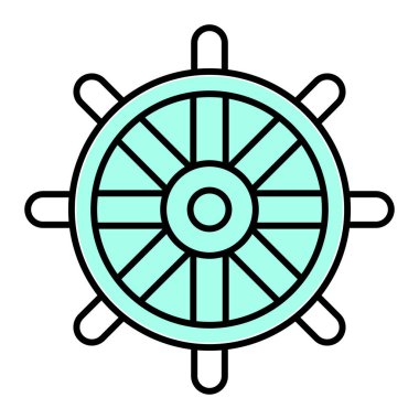 direksiyon simgesi vektör illüstrasyon tasarımı