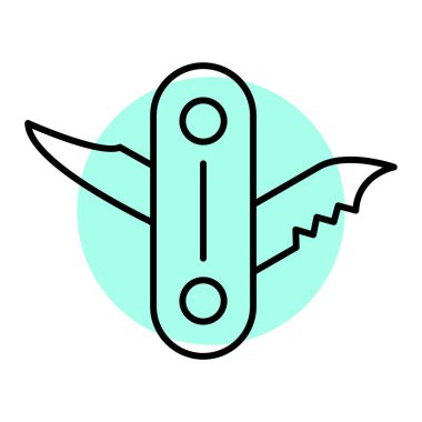 çokluaraç basit simgesi, vektör illüstrasyonu