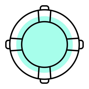 Can simidi simgesi. Web için özet çizim vektör simgesi