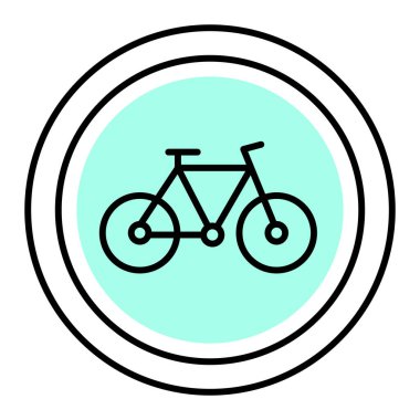 Yol simgesi beyaz arkaplanda izole edildi