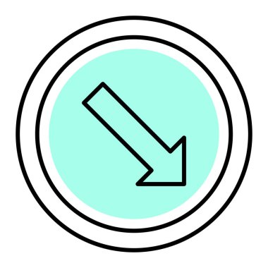 Yol simgesi beyaz arkaplanda izole edildi