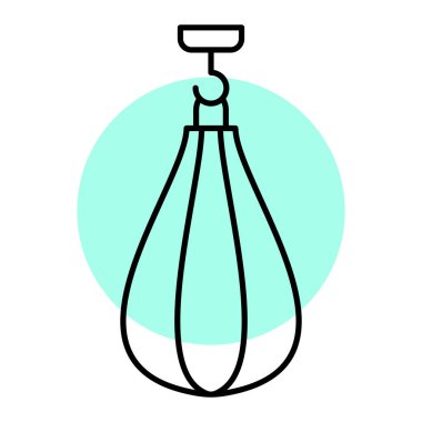 Kutu ekipmanlarının modern vektör illüstrasyonu