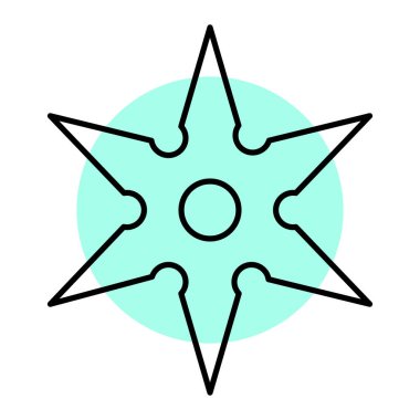 Beyaz arkaplanda izole edilmiş yıldız simgesi vektörü, noel şeffaf işareti