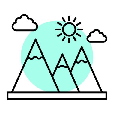 modern simge vektör illüstrasyonu