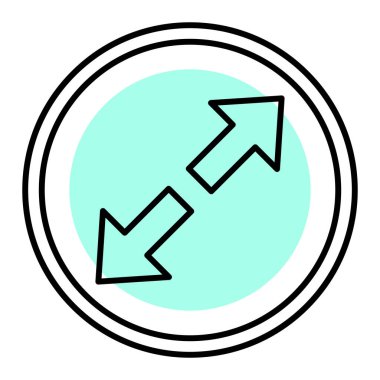 modern simge vektör illüstrasyonu