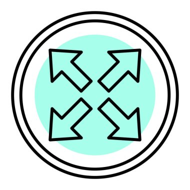 modern simge vektör illüstrasyonu