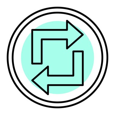 modern simge vektör illüstrasyonu