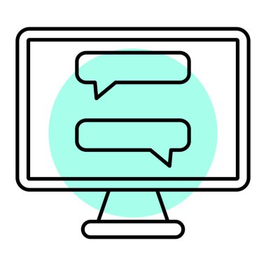 modern simge vektör illüstrasyonu