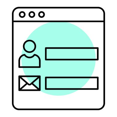 modern simge vektör illüstrasyonu