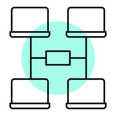 modern simge vektör illüstrasyonu