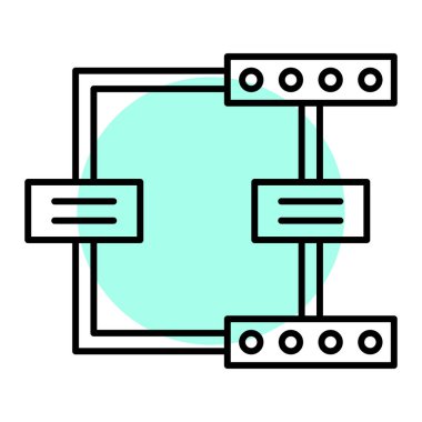 modern simge vektör illüstrasyonu