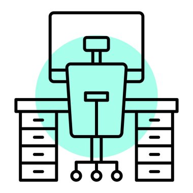 modern simge vektör illüstrasyonu