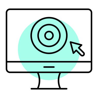 modern simge vektör illüstrasyonu