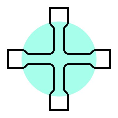 modern simge vektör illüstrasyonu 