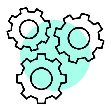 modern simge vektör illüstrasyonu 