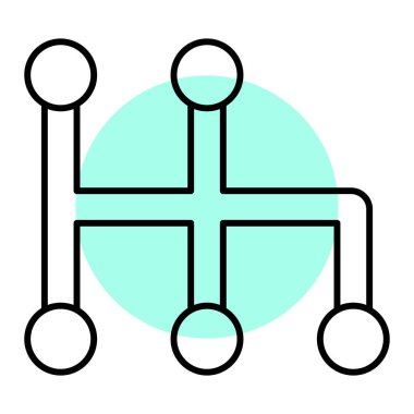 modern simge vektör illüstrasyonu 