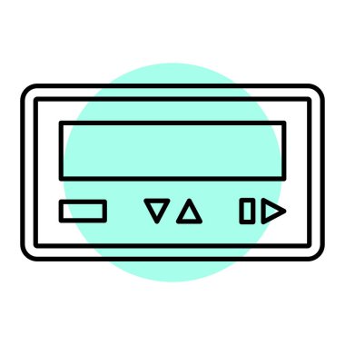 modern simge vektör illüstrasyonu 