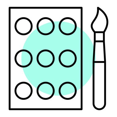 modern simge vektör illüstrasyonu 