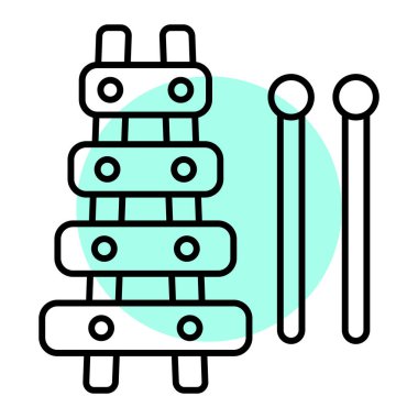 modern simge vektör illüstrasyonu 