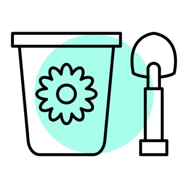 modern simge vektör illüstrasyonu 