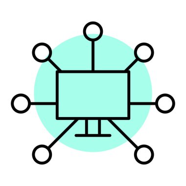 modern simge vektör illüstrasyonu 