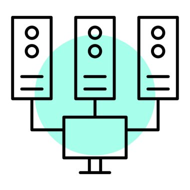 modern simge vektör illüstrasyonu 