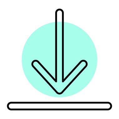 modern simge vektör illüstrasyonu 