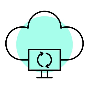 modern simge vektör illüstrasyonu 