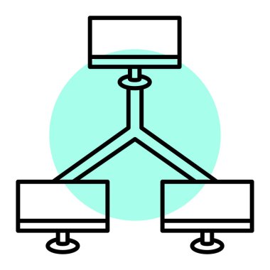 seo modern simgesinin vektör illüstrasyonu