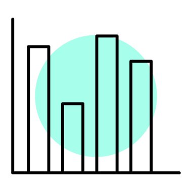 Bir iş grafiğinin vektör çizimi